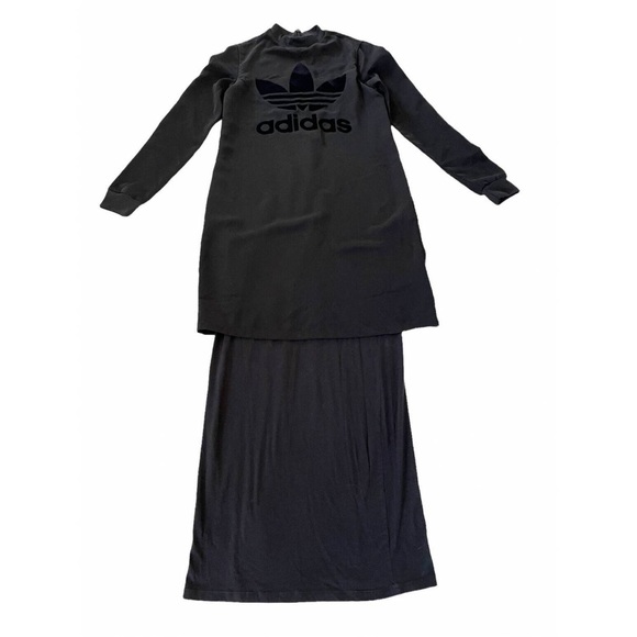 Adidas Trefoil High Low Dress - Picture 4 of 5